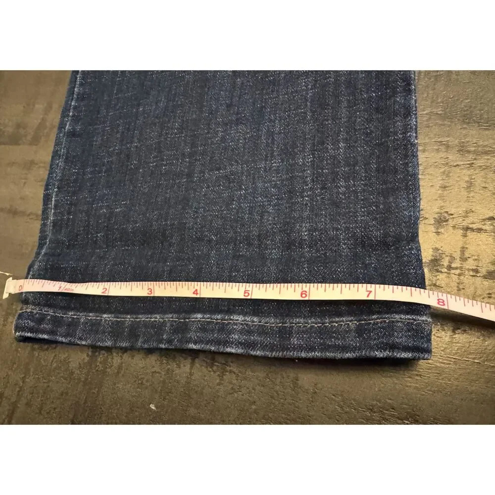 Lee Relaxed Fit Straight Leg Mid Rise Jeans - Sz 10M - Picture 11 of 13